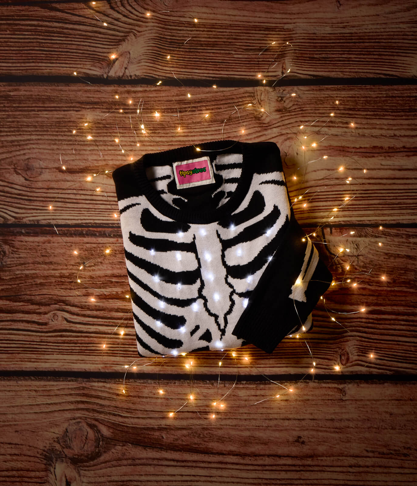 Women's Skeleton Light Up Sweater