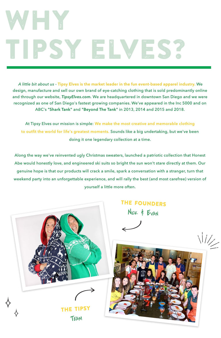 Why Tipsy Elves? Careers Page 