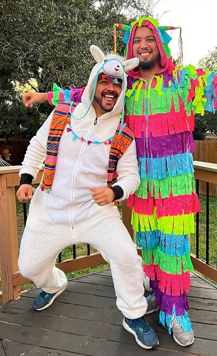 shop men's costumes - men's pinata costume and men's llama costume