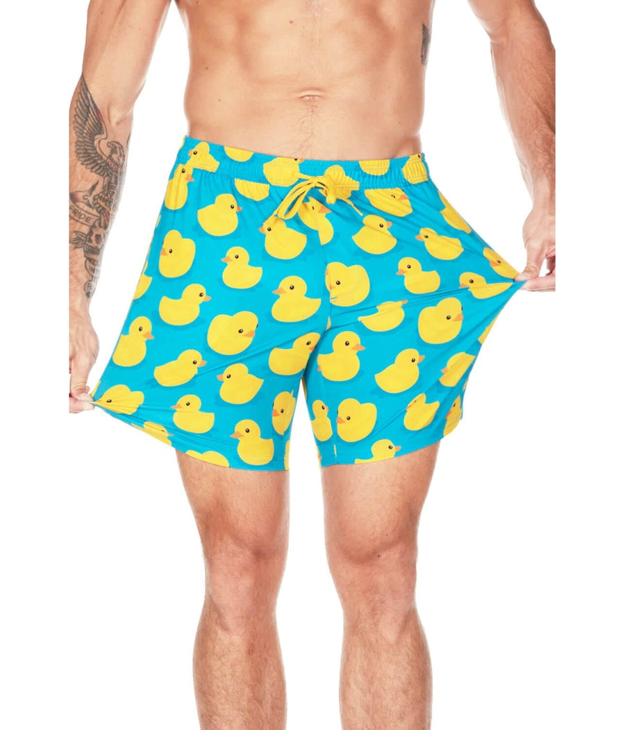 Rubber Ducky Stretch Swim Trunks - 7.5" Inseam Image 2