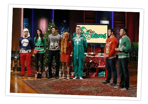 Shark Tank - Image of Tipsy Elves shark tank pitch 