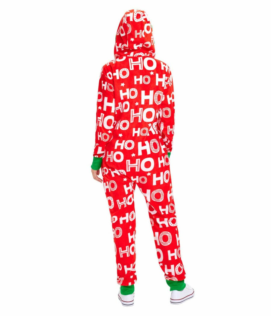 Women's Ho Ho Ho Jumpsuit Image 2