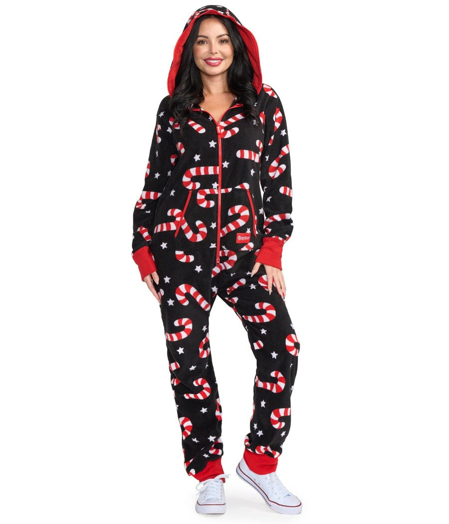Women's Candy Cane Lane Jumpsuit