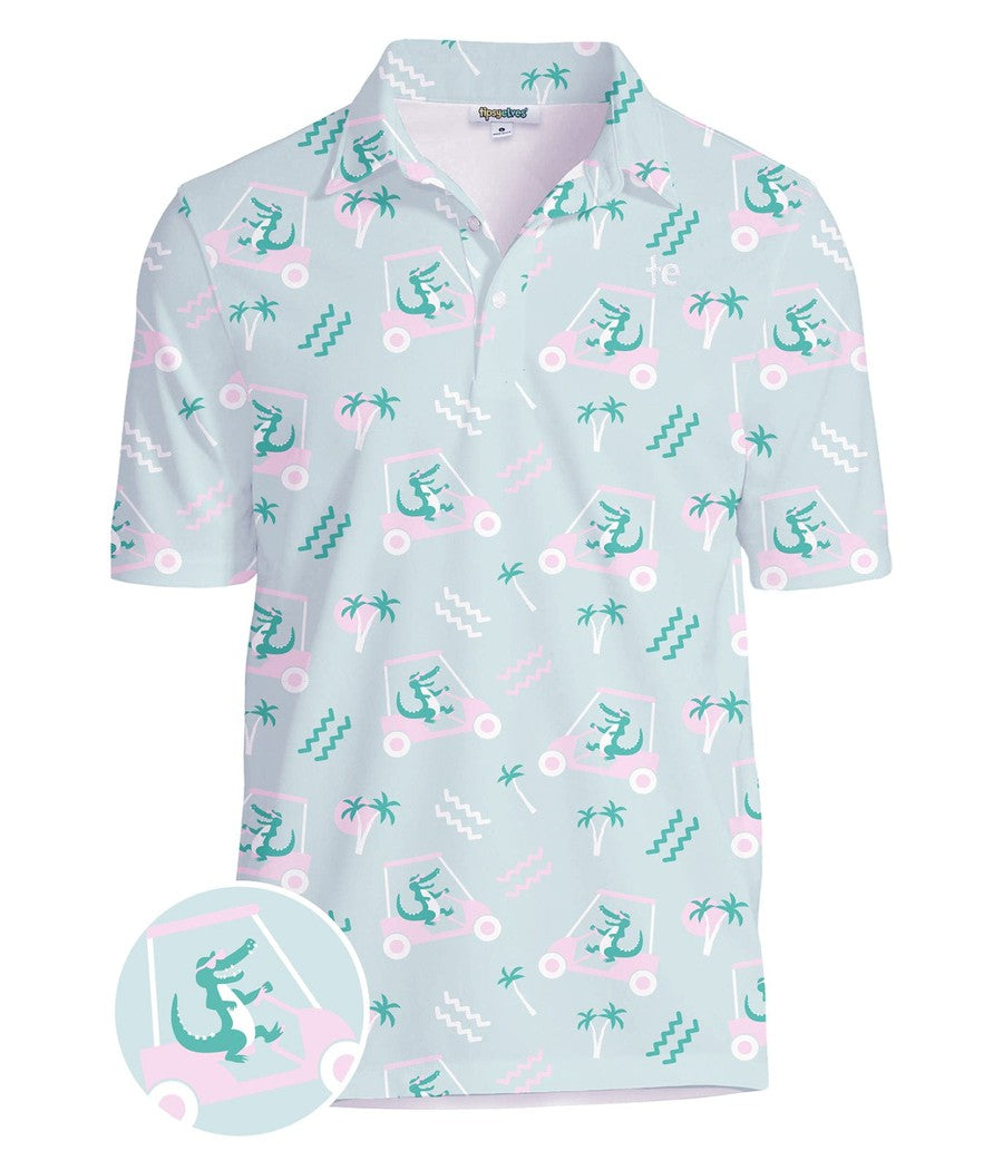 Men's Golf Cart Gator Golf Polo