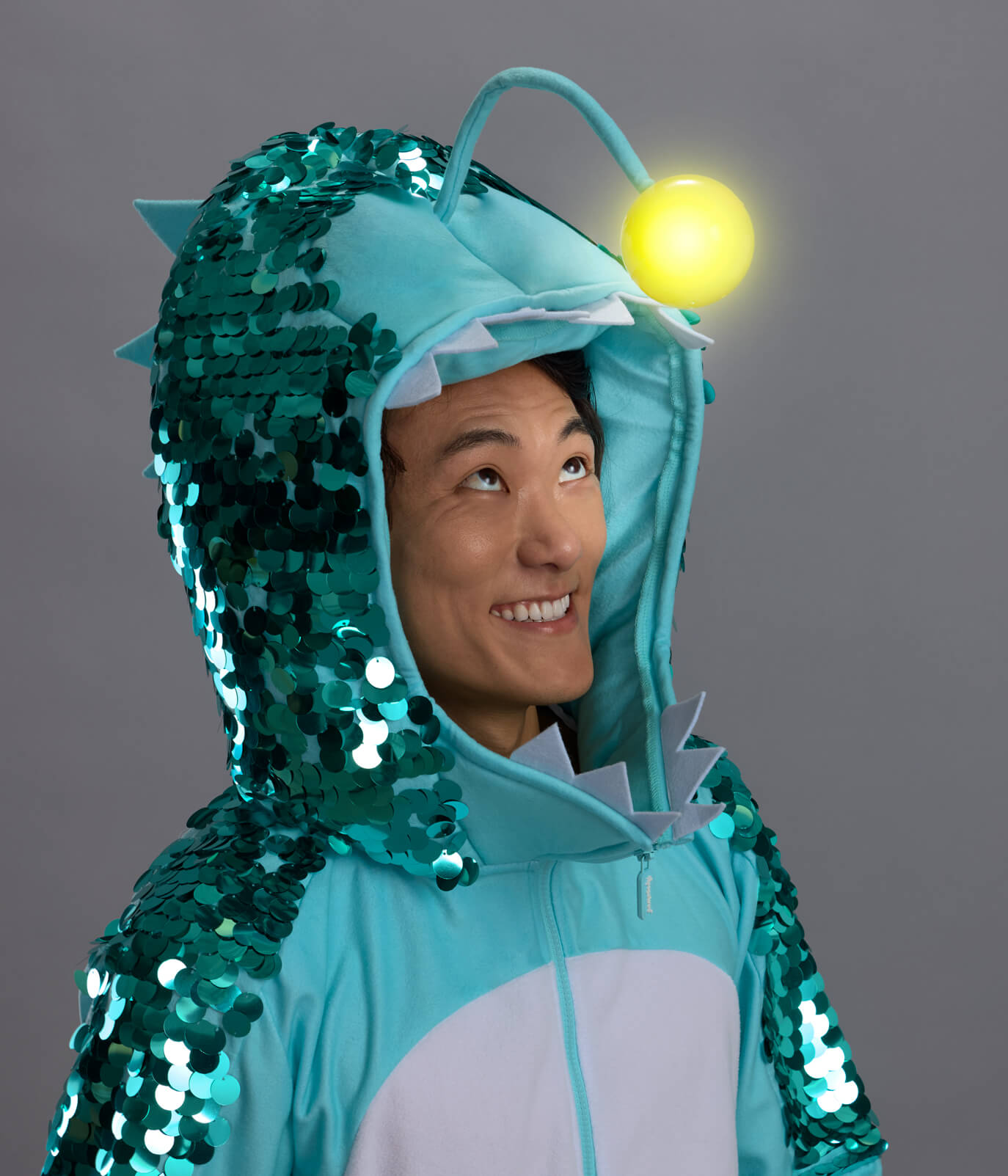 Men's Angler Fish Light Up Costume