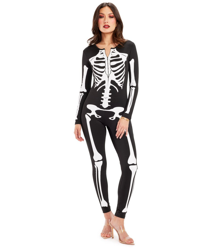 Skeleton Bodysuit Costume Image 2